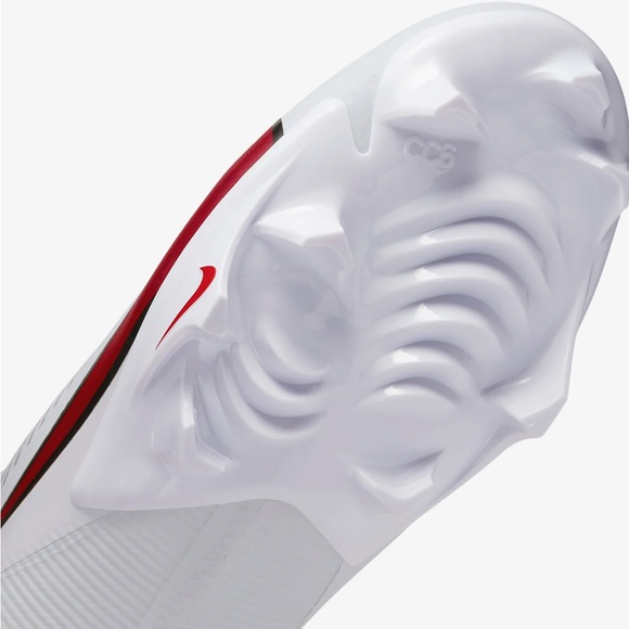 Nike Vapor Edge Pro 360 2 Football Cleats White Crimson Red FJ1581160 Mens Sz 12 - Picture 4 of 9